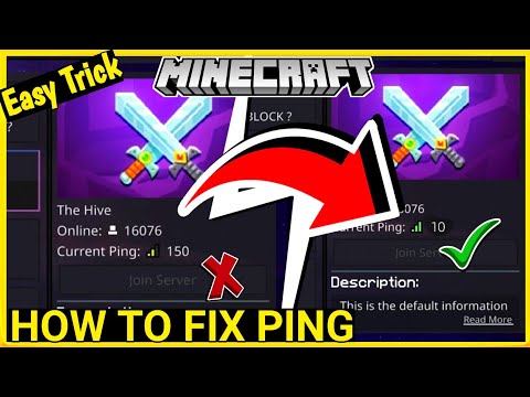 Bug Wheel - How To Fix Ping In Minecraft Pe | Get Lower Ping In Minecraft Pe |Fix Ping In mcpe | in hindi | 2021