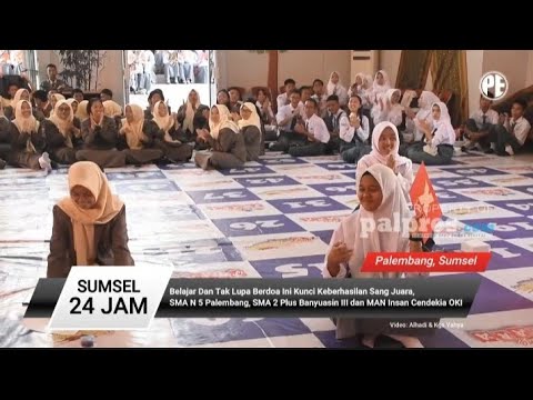 Tak Lupa Berdoa ini Kunci keberhasilan Sang Juara SMAN 5 Plg