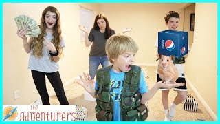 Family Fun Minefield Game With Temptations / That YouTub3 Family I The Adventurers