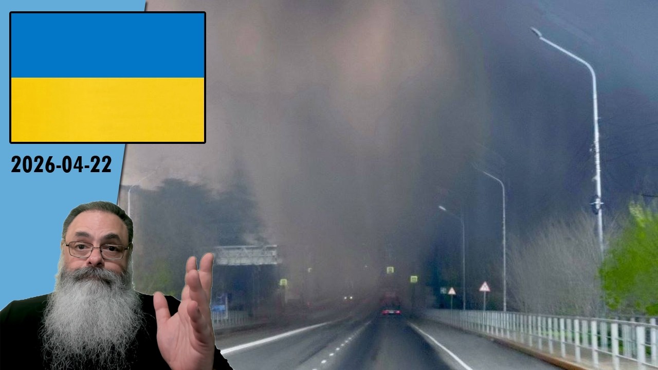 #Ucrânia 2026-04-22: TUAPSE continua PEGANDO FOGO e RUSSOS RELATAM CHUVA NEGRA ENVENENADA