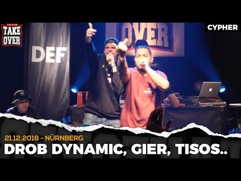 TopTier Takeover Nürnberg: 21.12.18 Die Cypher feat. Drob Dynamic, Gier uvm.