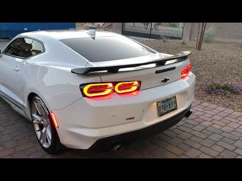 2019 camaro rs Mbrp axle back exhaust cold start
