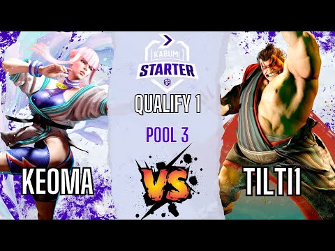 SF6 👊 Keoma (Manon) vs Tilti1 (E. Honda) 👊 KaBuM! Starter SF6 - Qualify 1 - Pool 3