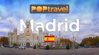 Walking in MADRID / Spain 🇪🇸- Winter tour around Puerta del Sol - 4K 60fps (UHD)