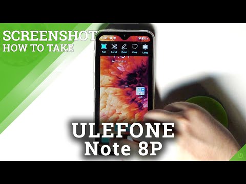 ULEFONE Note 8P and Gestures Usage - Take Screenshot