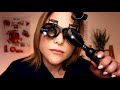 ASMR Comprehensive Eye Examination Full Eye Test Lenses Glasses