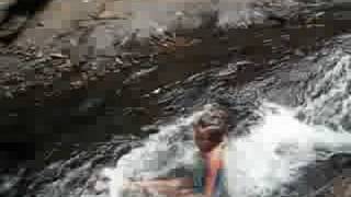 preview picture of video 'Ohiopyle Natural Water Slide'