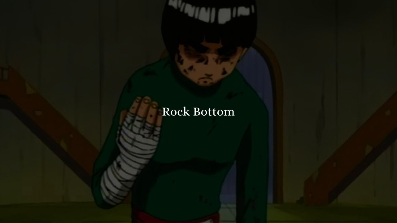 Watch this video if you're at rock bottom.