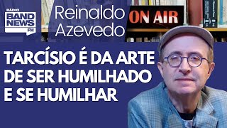 Reinaldo – Eduardo humilha Tarcísio: um “sem-opção”. Na sequência, o governador de SP... se humilha