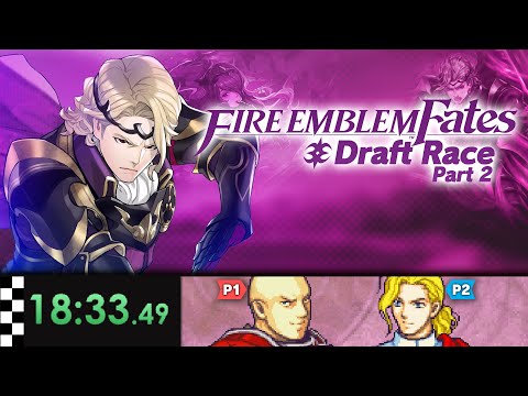 Part 2/2: Fire Emblem Fates Conquest Lunatic Draft Race VS @PH_777
