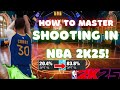 HOW TO MASTER SHOOTING IN NBA 2K25 NEVER MISS AGAIN