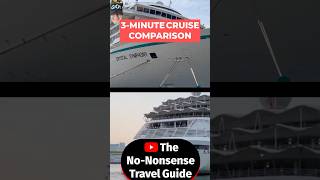 #shorts 3-Min. Cruise Comparison | Crystal vs. Silversea | Which Ultra-Luxury Line Wins?