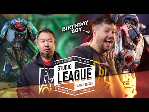 Ultramarines vs Tau - Nick's Birthday Stream - Play On Warhammer 40k Live League S1 Game 12