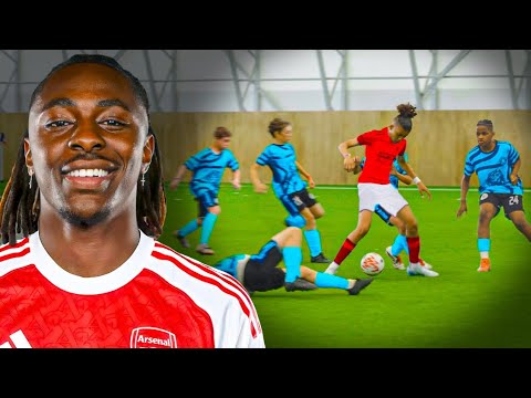 12 Year Old Arsenal Star Shocks Pro Footballers In EZE Football Tournament