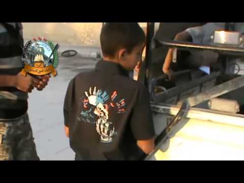 توزيع وجبات طعام في حرستا في ريف دمشق