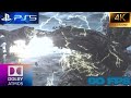 God Of War 3 Zeus Break Gaia Hand Kratos Falling Off In River Styx