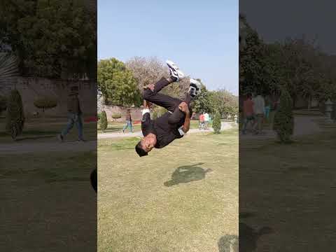 180 backflip in a live park session! 💥