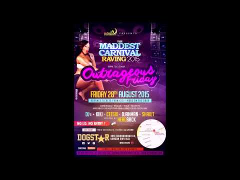 The Maddest Carnival Raving 2015 Promo Mix   Dj Djahman (Notting Hill 2015)