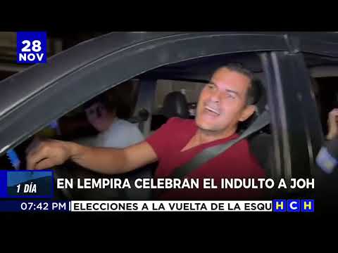 En Gracias, Lempira celebran a lo grande el indulto del Expresidente Juan Orlando Hernández