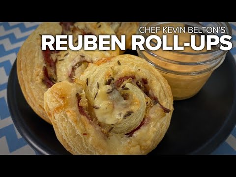 Recipe: Chef Kevin Belton's Reuben Roll-ups
