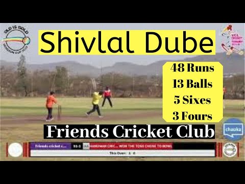 Superb Hitting | Aggressive Batting | Shivlal Dube | Player Highlights | 48 runs from 13 balls