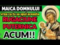 Aceasta Rugaciune GREA Catre Maica Domnului FACE MINUNI La Necazuri Si Suparari