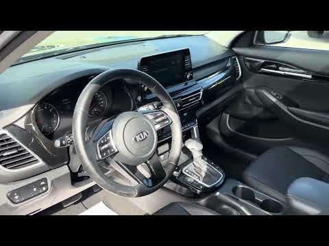 2021 Kia Seltos EX AWD in Gray for sale at Abbotsford Hyundai in Abbotsford, BC