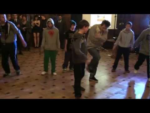 Hungry Wolves - Pokaz tańca Break-Dance w Urzędzie Miasta Krakowa.