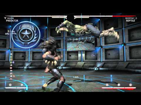 Mortal kombat X Predator (12 hit 52% combo) EASY