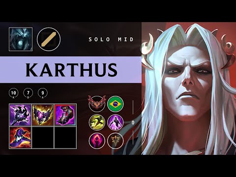 Karthus Mid vs Azir - BR Grandmaster Patch 25.24