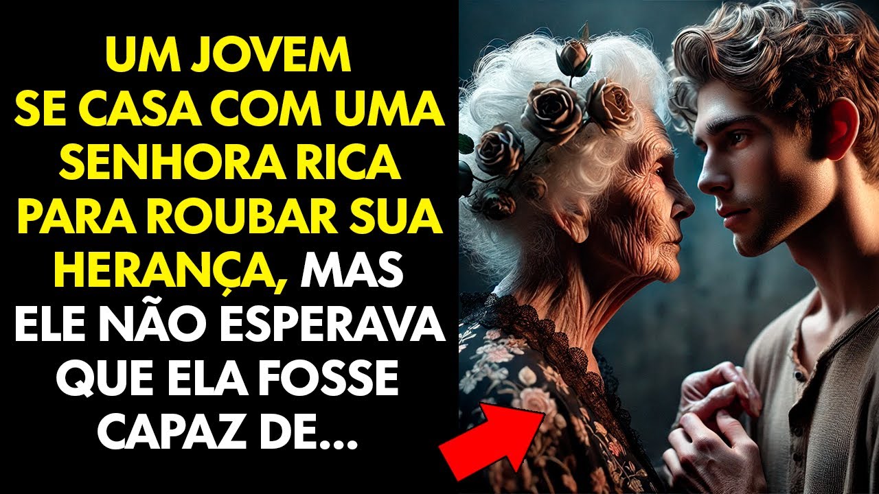 UM JOVEM SE CASA COM IDOSA RICA ESPERANDO HERENÇA, MAS ELE NÃO ESPERAVA QUE ELA FOSSE CAPAZ DE