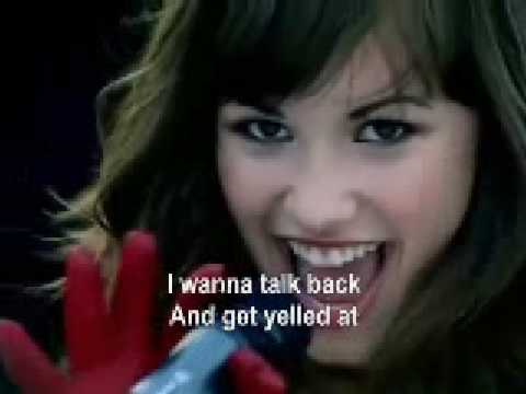 Demi Lovato - Get Back (Official Instrumental Karaoke) HQ