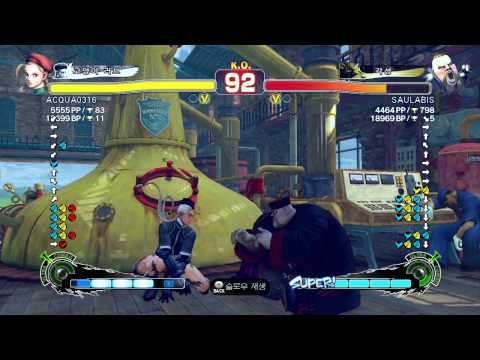 SSF4AE Ranked Match - AQUA0316 vs SAULABIS 1/7