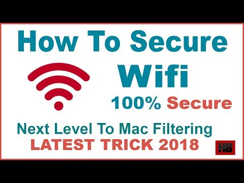 How to Secure a Wifi Network | How to Block others from using Your Wifi | Latest Wifi Security 2018 Video