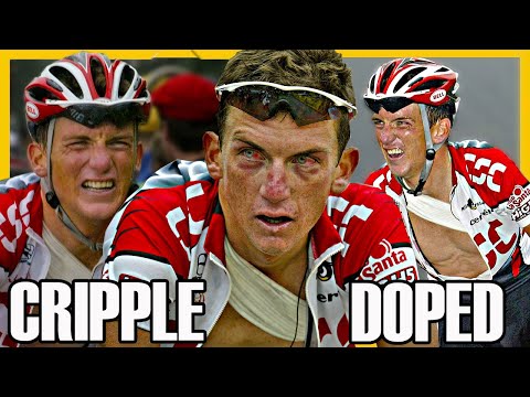 The CRIPPLE DOPED who DESTROYED Lance Armstrong with a BROKEN COLLARBONE!