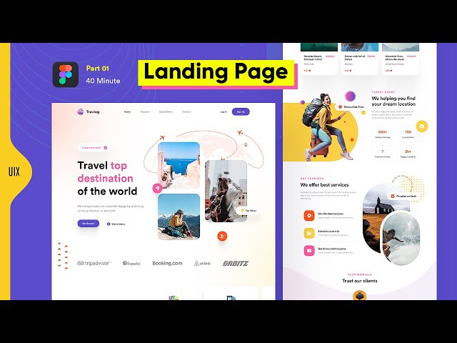 Responsive landing-page design - Professional Tutorial