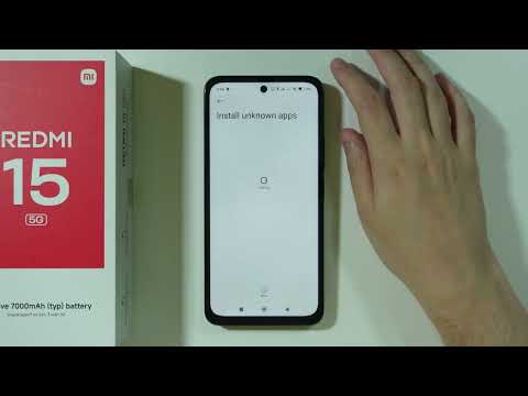 Redmi 15: How to Install Apps from Unknown Sources (Install Unknown Apps)