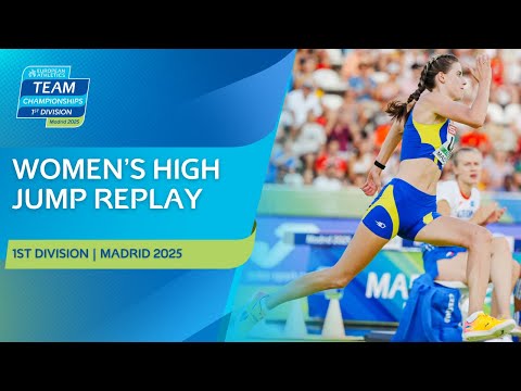 Women's high jump replay | Madrid 2025