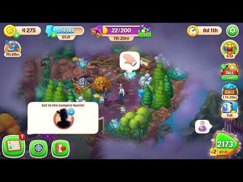Homescapes 2172 Level - 15 moves - NO BooSTERS