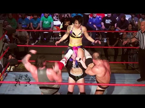 [Free Match] Heidi Lovelace (Ruby Soho) & Kimber Lee v Dickinson & Callihan (Intergender Wrestling)