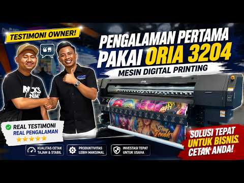 Video Testimoni Pelanggan Mesin Printing ASM