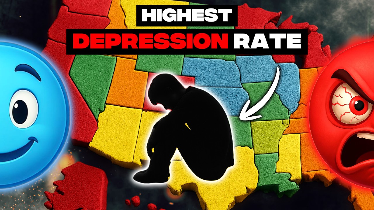 U.S. Depression Rates | State Map