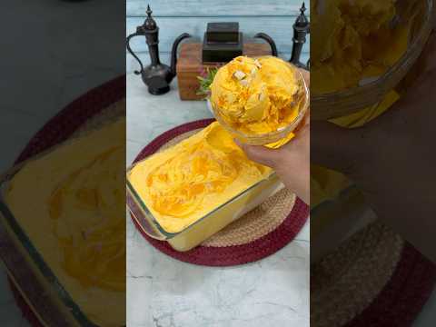 Mango Ice Cream - Easy and Simple Recipe #icecream #mango #shorts