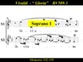 Vivaldi - Gloria - RV589 - 3 Laudamus te - Soprano1