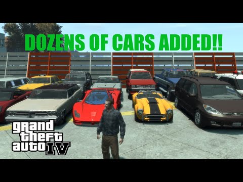 ALL MY GTA 4 CAR MODS…Finally