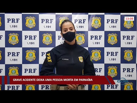 Grave acidente deixa uma pessoa morta na BR-343 em Parnaíba 14 01 2022