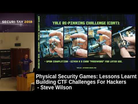 Securi-Tay 2019: Lessons Learnt Building CTF Challenges For Hackers - Steve Wilson