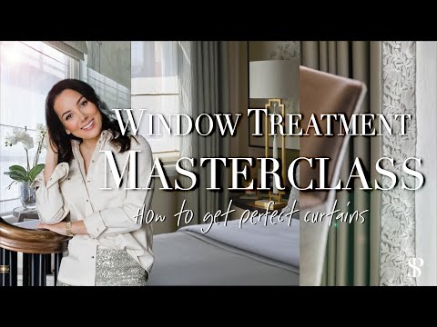 WINDOW TREATMENT MASTERCLASS | HOW TO GET PERFECT CURTAINS | Behind The Design