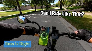 Can I Ride The Way I'm Supposed To Ebike Now?
