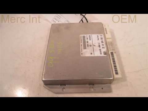 1999 Mercedes S500 ABS MOD ID 0185459132 - mbiparts.com Used OEM Mercedes Parts - Dismantlers... OEM